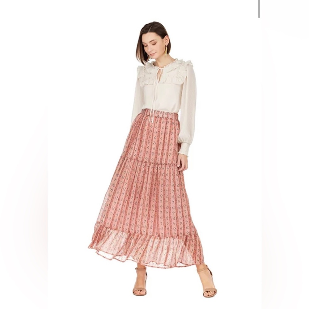 Joy Joy Maxi Tiered Skirt NWT - size XS